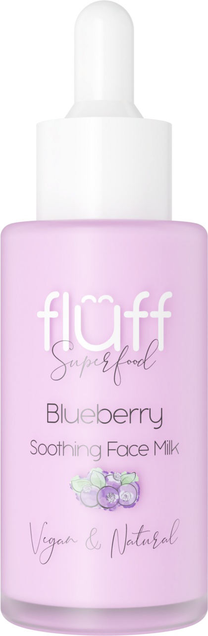 Fluff Superfood Blueberry Soothing Face Milk