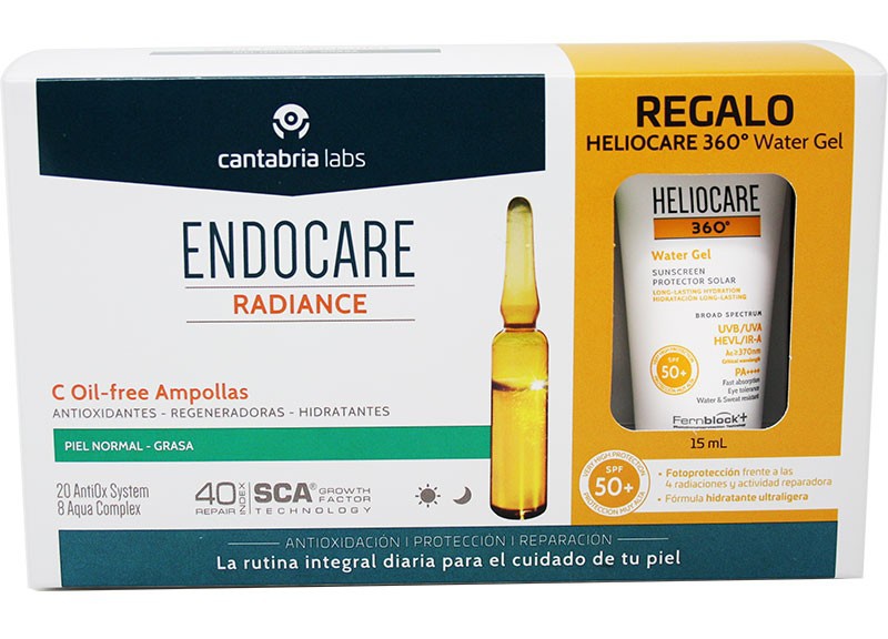 Endocare  Radiance C Oil Free Ampollas