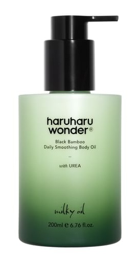 haruharu Black Bamboo Daily Smoothing Body Oil