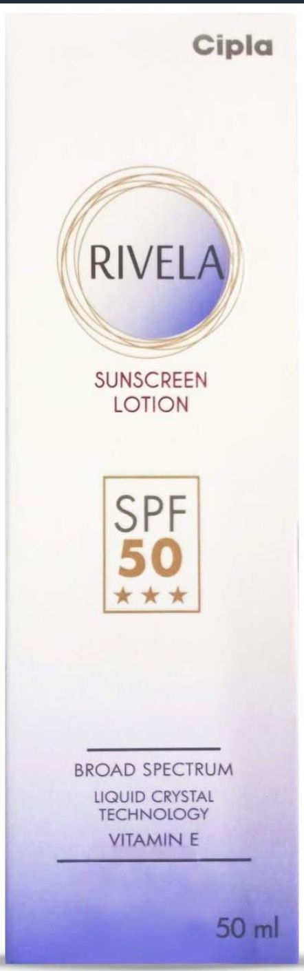 Cipla Rivela Spf50 Sunscreen Lotion