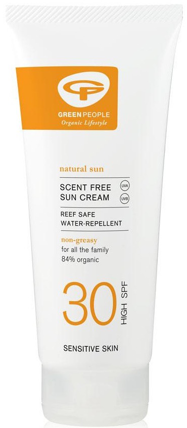 Green People Scent Free Sun Cream - SPF30