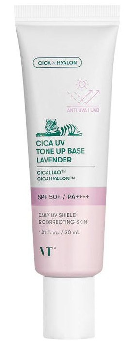 VT Cosmetics Cica UV Tone Up Base Lavender SPF50+ Pa++++