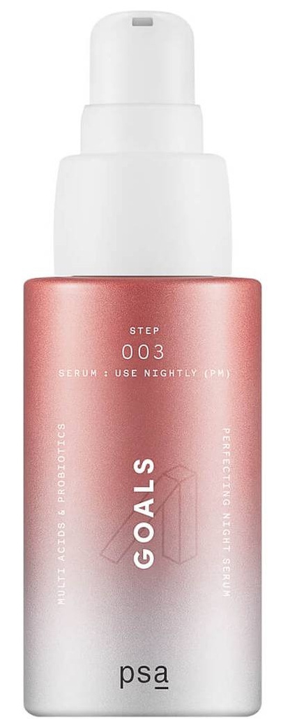 PSA Skin Goals Multi Acids & Probiotics Perfecting Night Serum