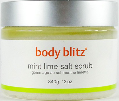 body blitz Mint Lime Salt Scrub
