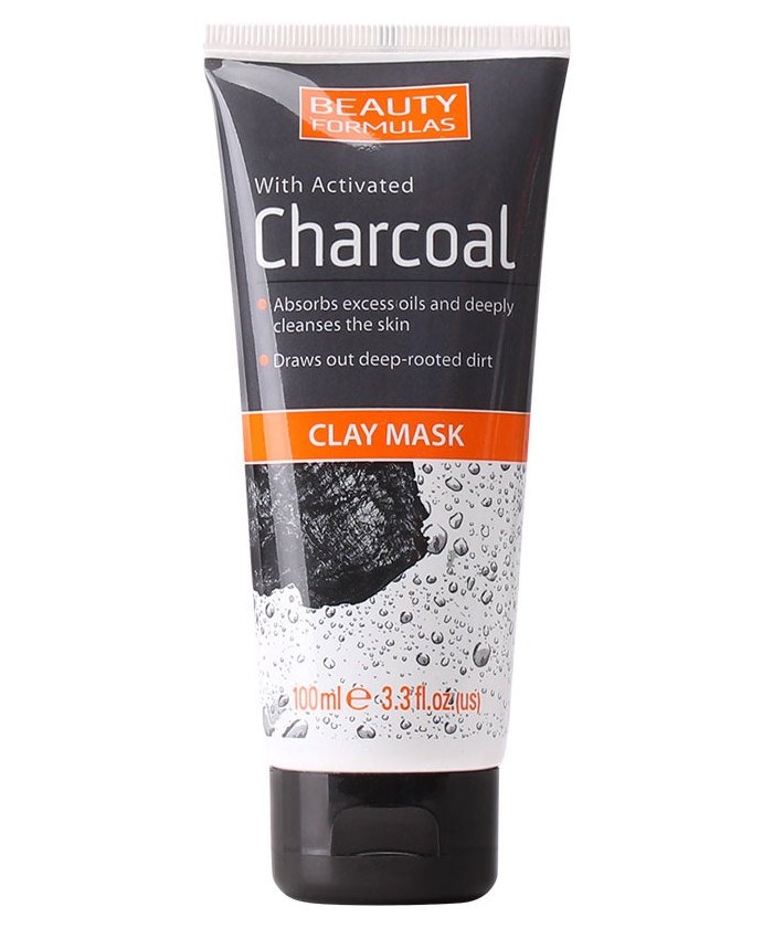 Beauty formulas маска для лица charcoal clay mask 100мл фото