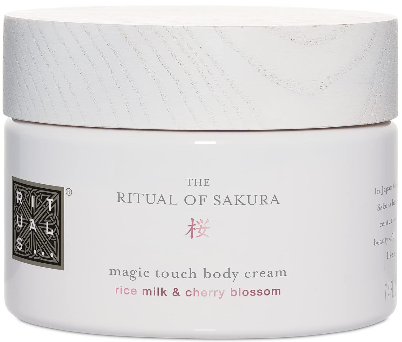 RITUALS Sakura Renewing Body Cream - Moisturizer With Rice Milk & Cherry Blossom -