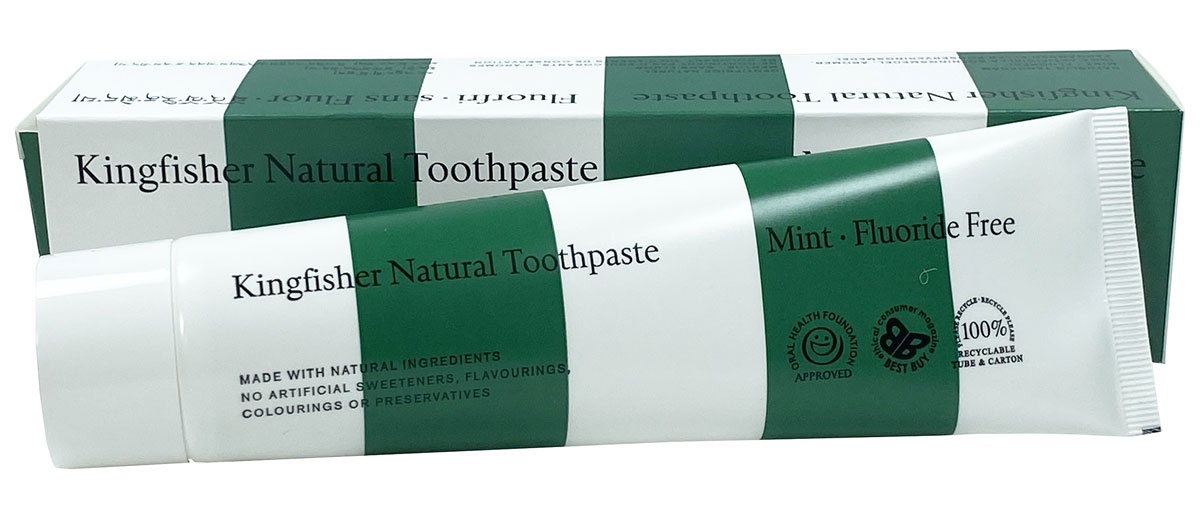 Kingfisher Mint Fluoride-free Toothpaste