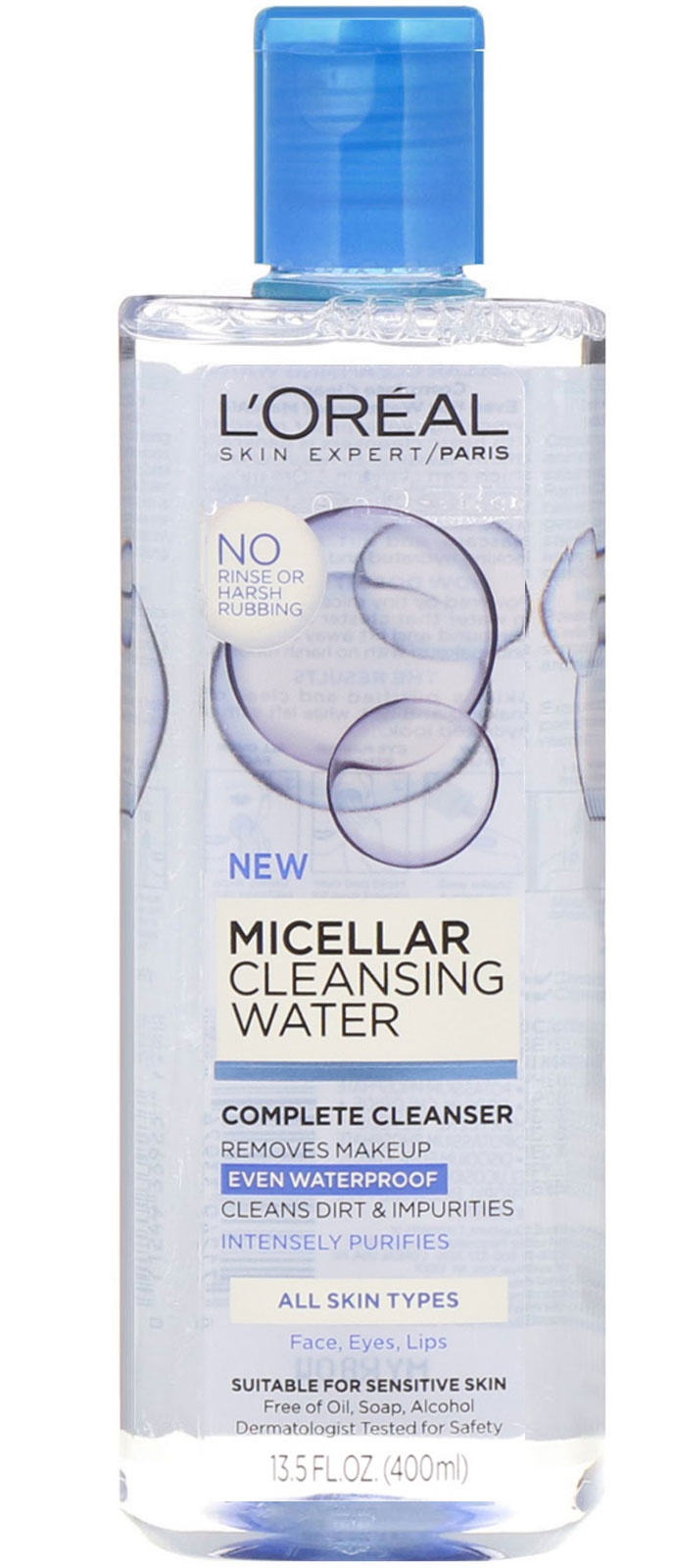 L'Oreal Micellar Cleansing Water Complete Cleanser Waterproof - All Skin Types