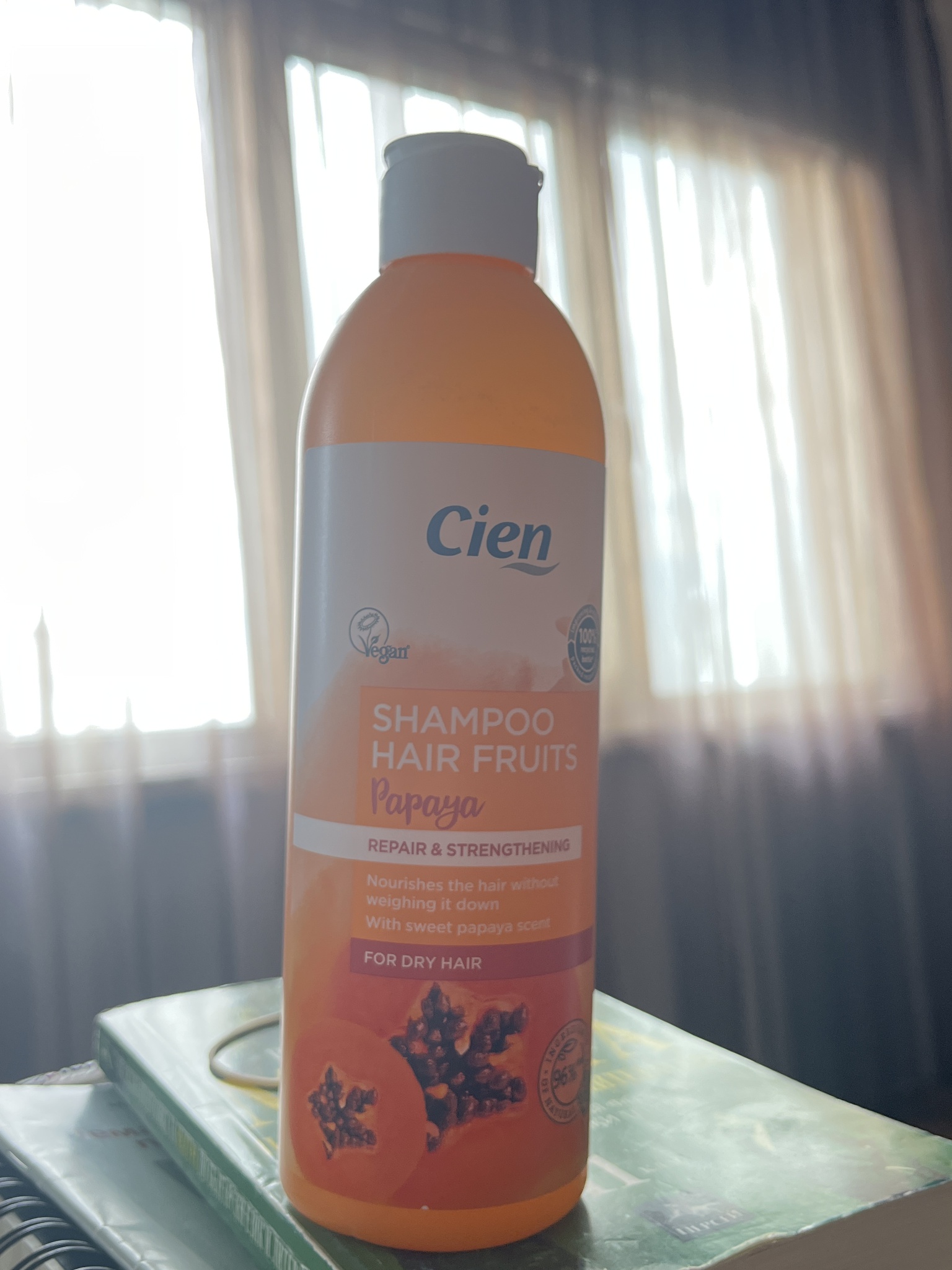 Cien Shampoo Hair Fruits Papaya