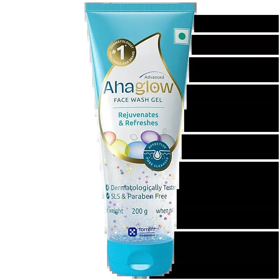 Torrent Pharmaceuticals AHA Glow Advanced Skin Rejuvenating Face Wash
