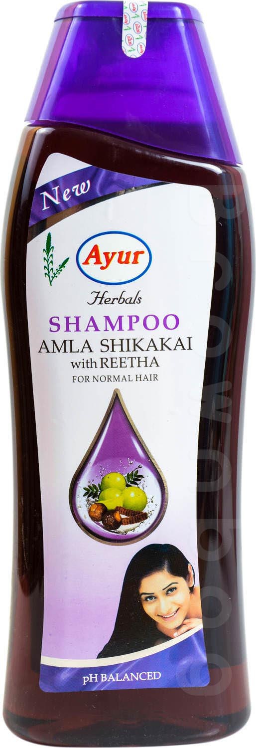 Ayur Herbals Amla Shikakai With Reetha Shampoo