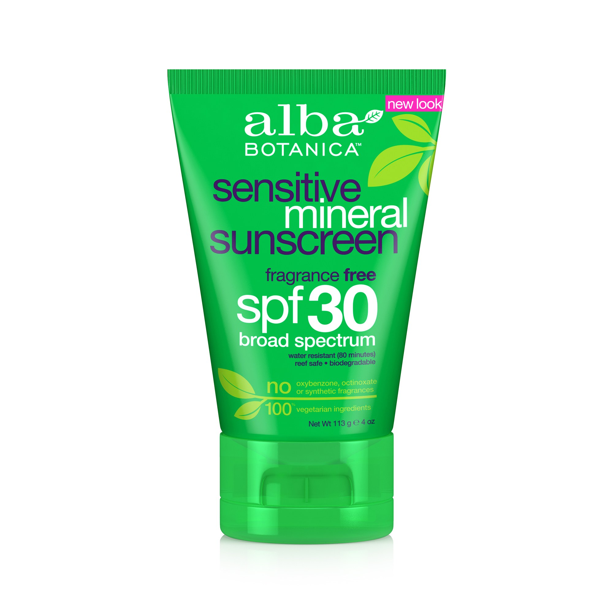 Alba Botanica Sensitive Mineral Sunscreen SPF 30