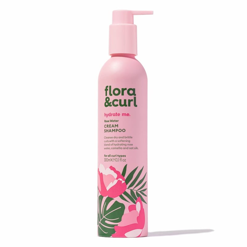 Flora & Curl Rose Water Cream Shampoo