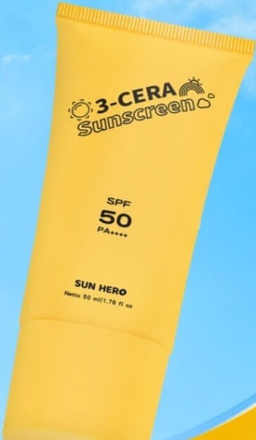 SunHero 3 Cera Sunscreen SPF 50 Pa++++