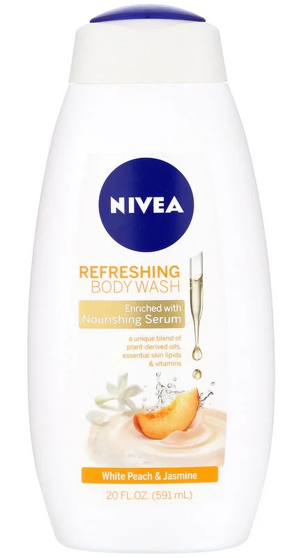 Nivea Refreshing Bodywash With White Peach And Jasmine