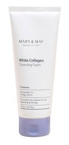 MARY & MAY White Collagen Cleansing Foam
