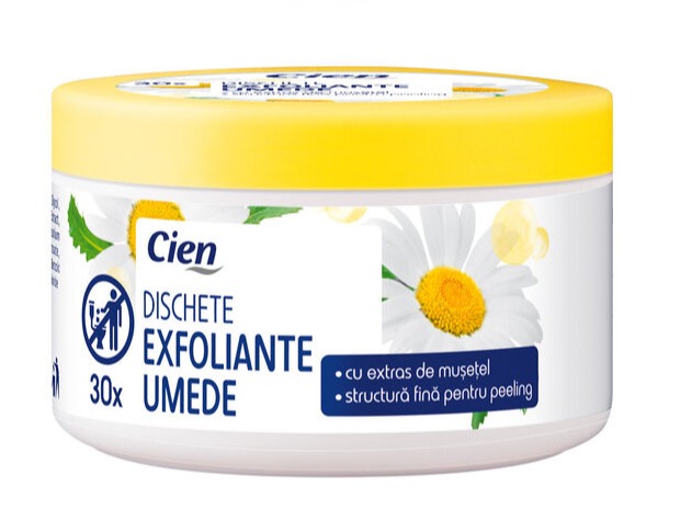 Cien Dischete Exfoliante Umede