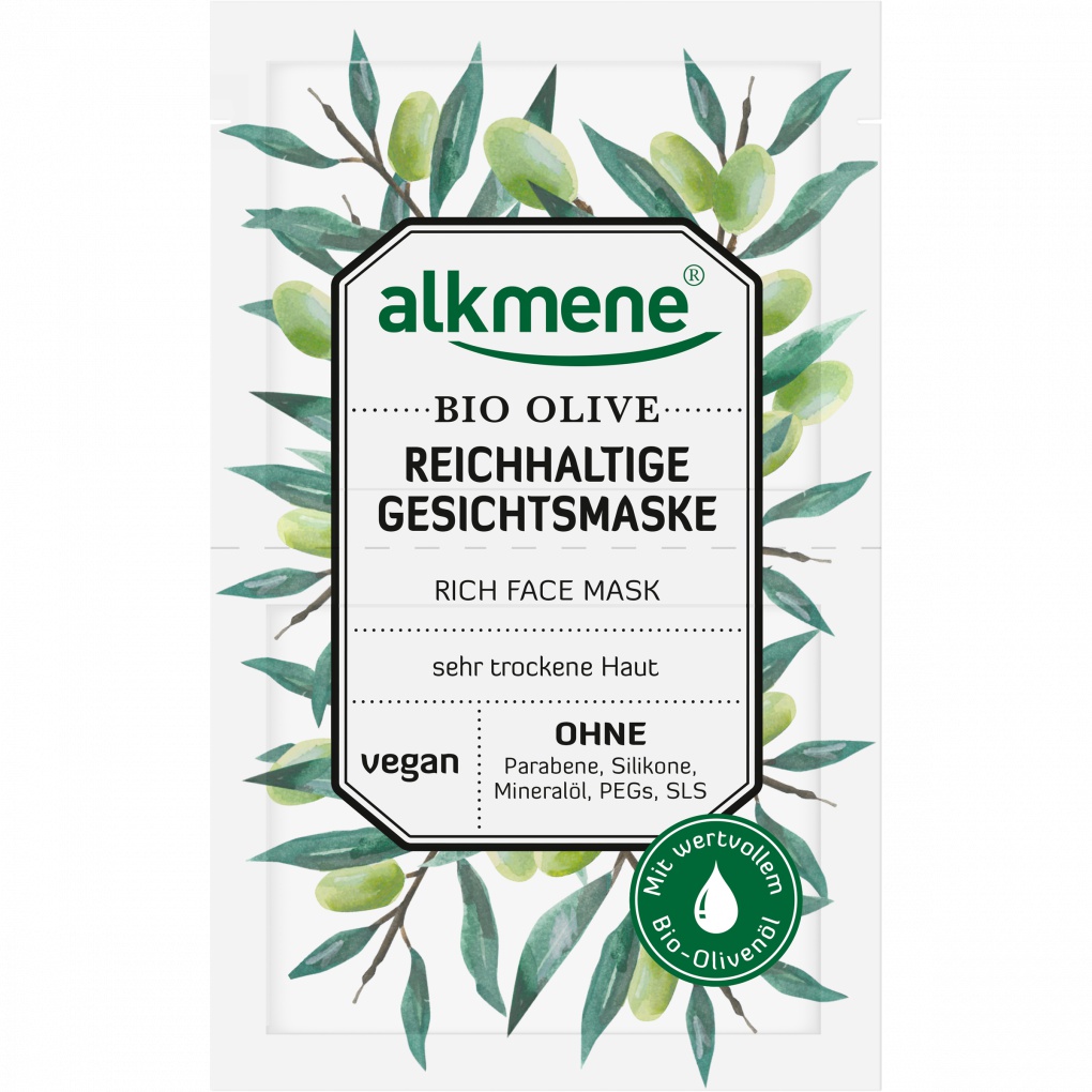 Alkmene Bio Olive Rich Face Mask