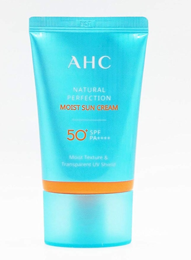 AHC Natural Perfection Moist Sun Cream Spf50+ Pa++++