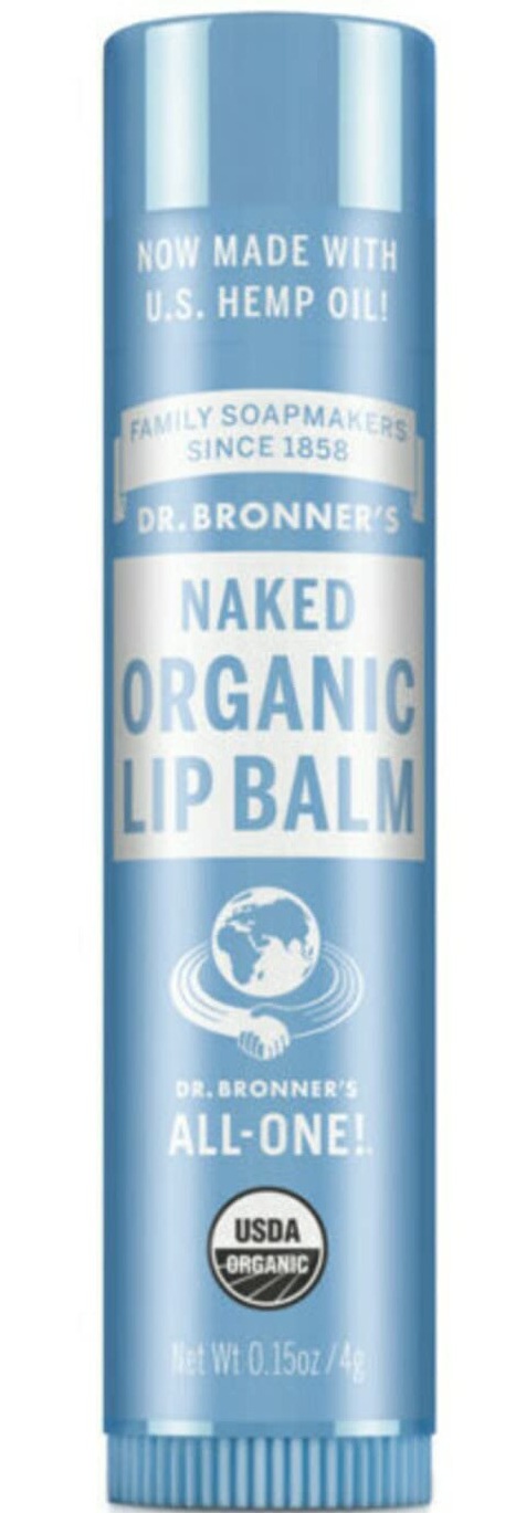 Dr Bronner Unscented Organic Lip Balm