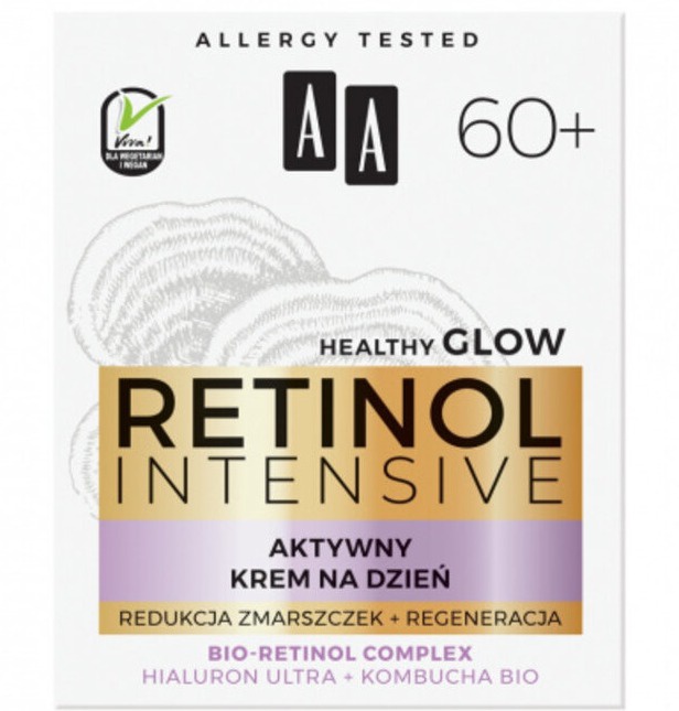 AA Retinol Intensive Face Cream, Wrinkle Reduction, 60+, Day