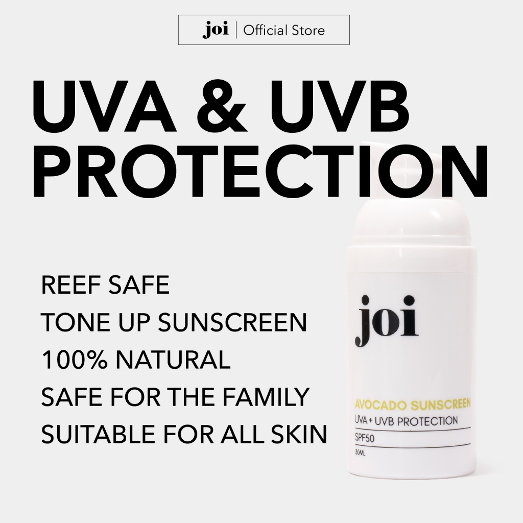 joi Avocado Sunscreen | 100% Natural Mineral