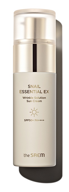 The Saem Snail Essential EX Wrinkle Solution Sun Cream SPF 50+ PA++++