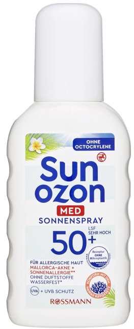Sun Ozon Med Sonnenspray Für Allergische Haut Lsf 50+