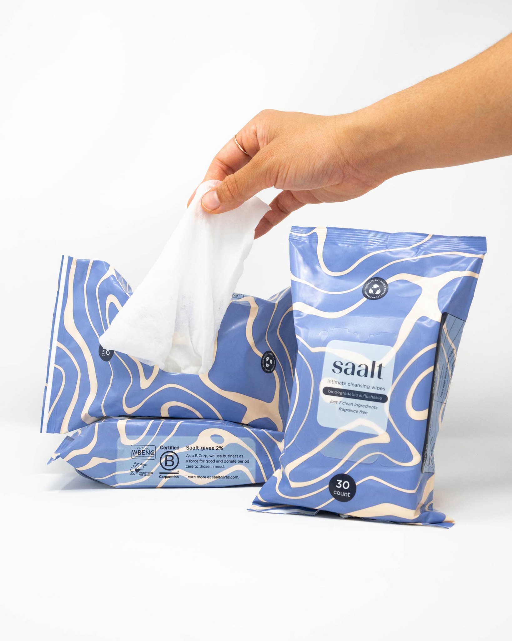 Saalt Intimate Cleansing Wipes