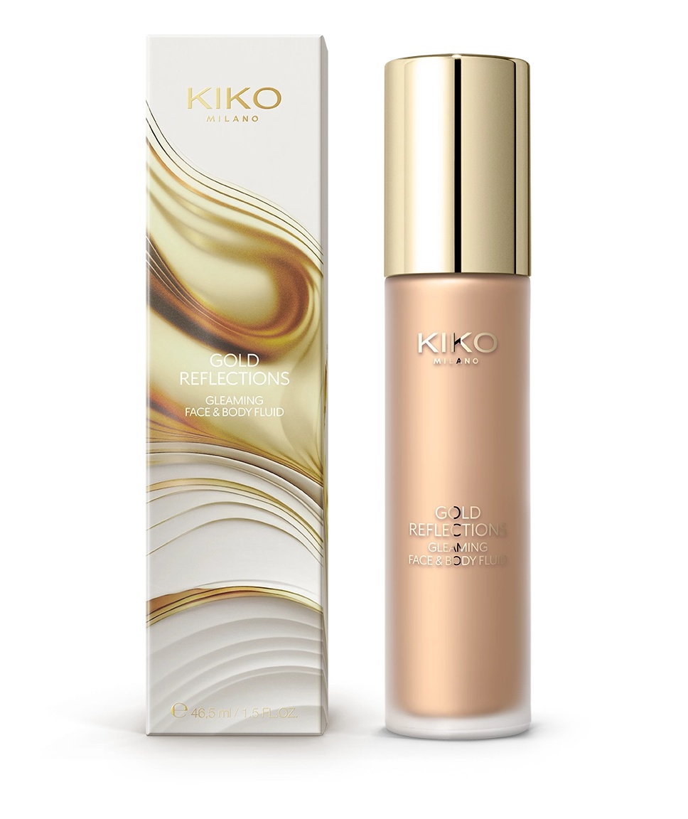 KIKO Milano Gold Reflections Gleaming Face & Body Fluid