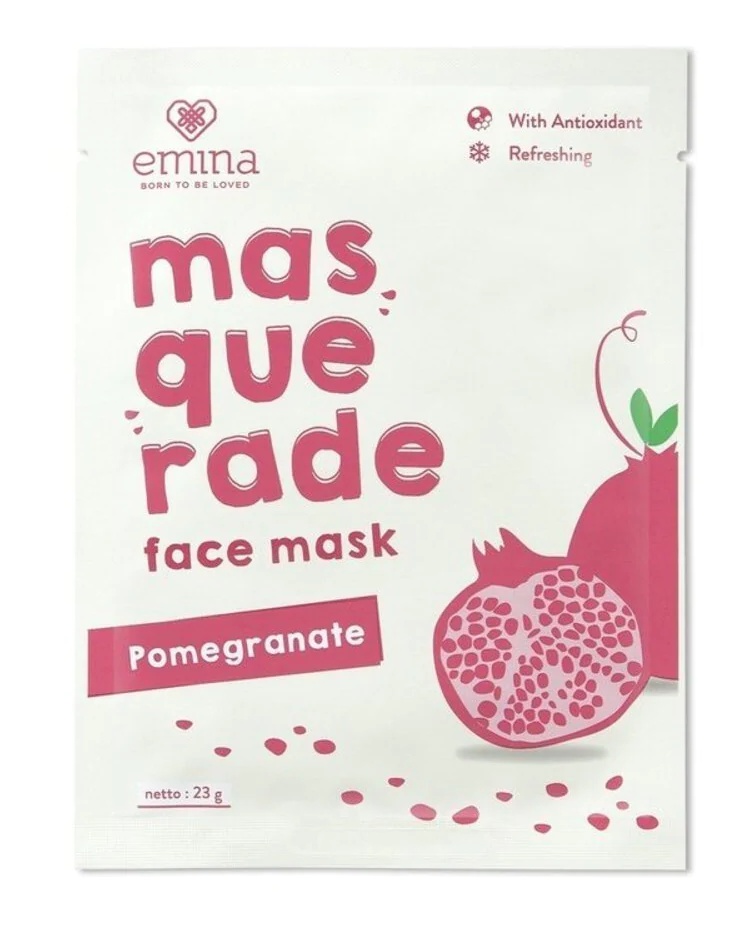 Emina Masquerade Face Mask Pomegranate