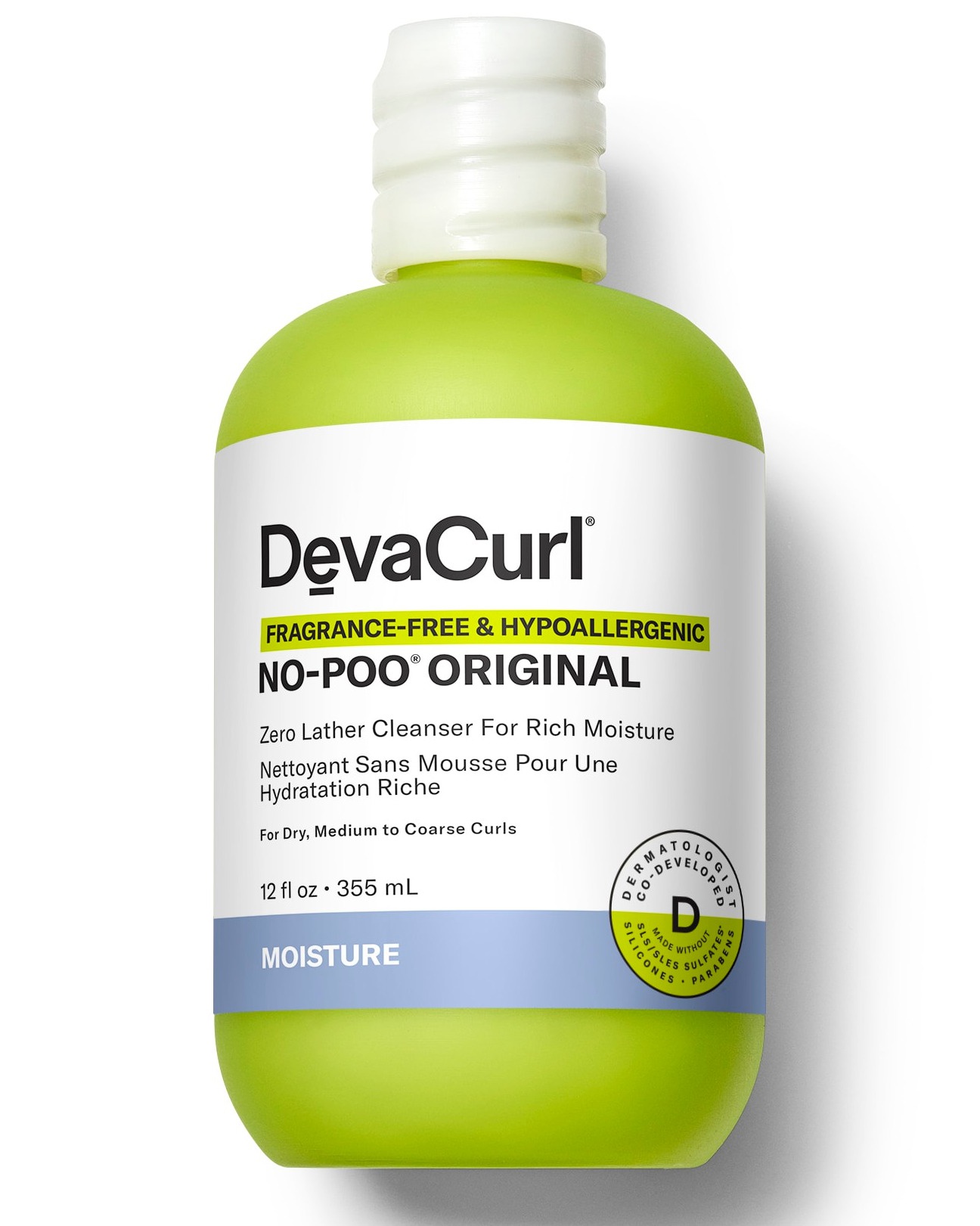 DevaCurl Fragrance-free & Hypoallergenic No-poo Original