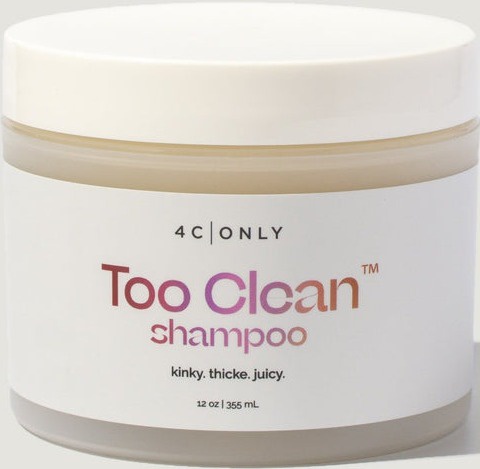 4C ONLY Too Clean Shampoo For 4c Hair