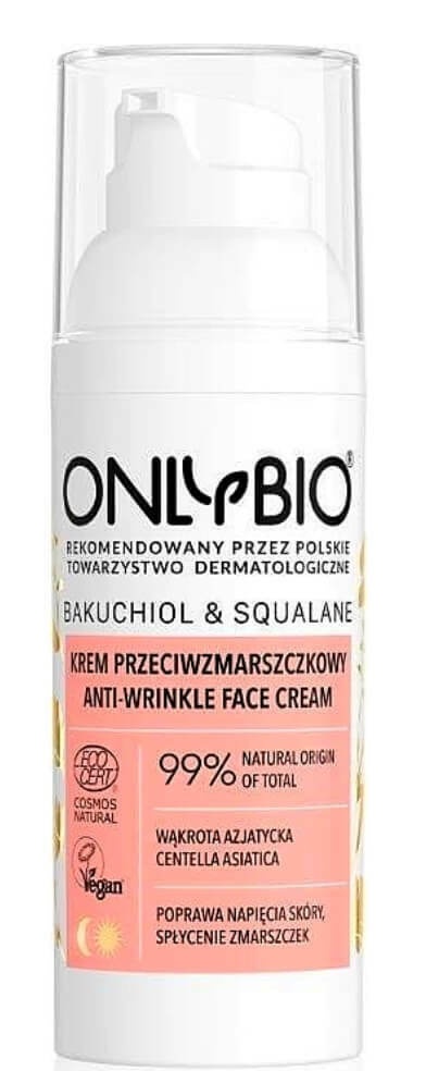 ONLYBIO Bakuchiol & Squalane: Anti-wrinkle Face Cream