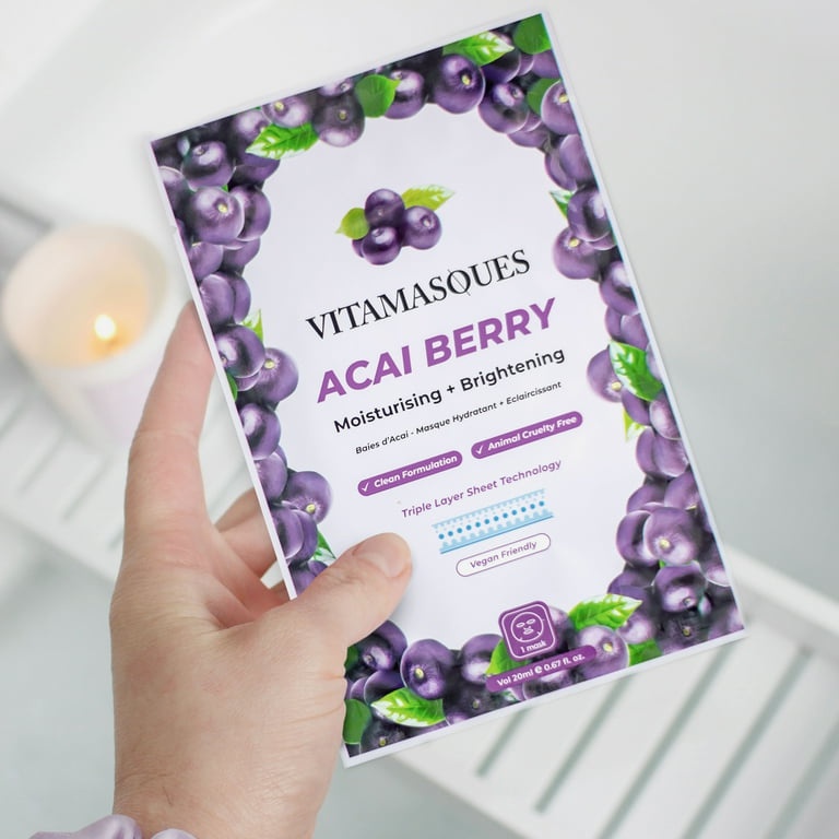 Masque Me Up Acai Berry Sheet Mask