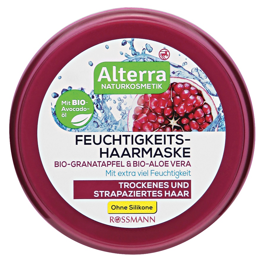 Alterra Feuchtigkeits Haarmaske Bio-Granatapfel & Bio-Aloe Vera