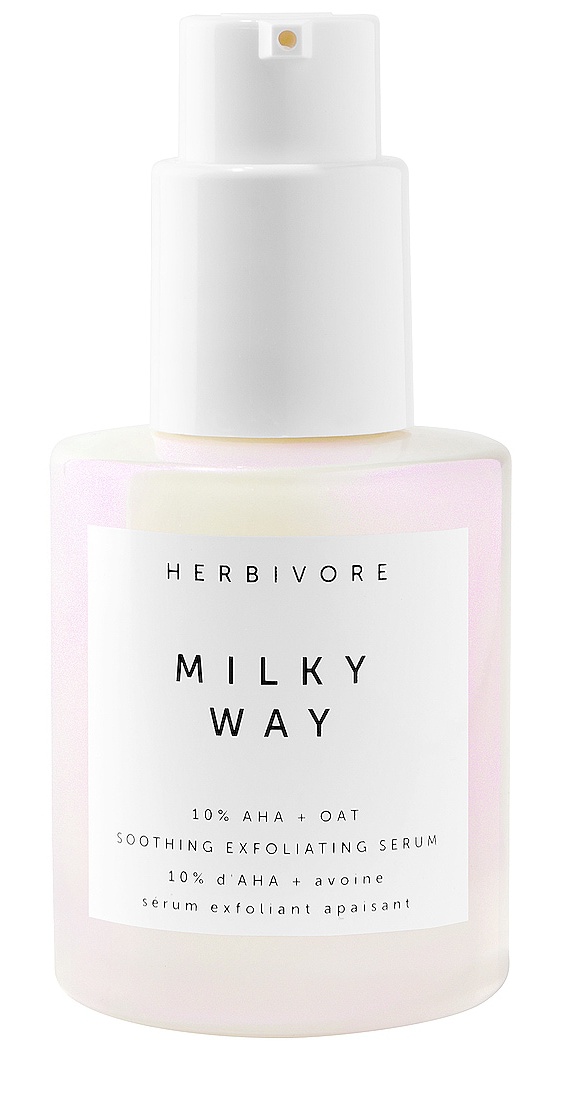 Herbivore Milky Way 10% AHA + Oat Soothing Exfoliating Serum