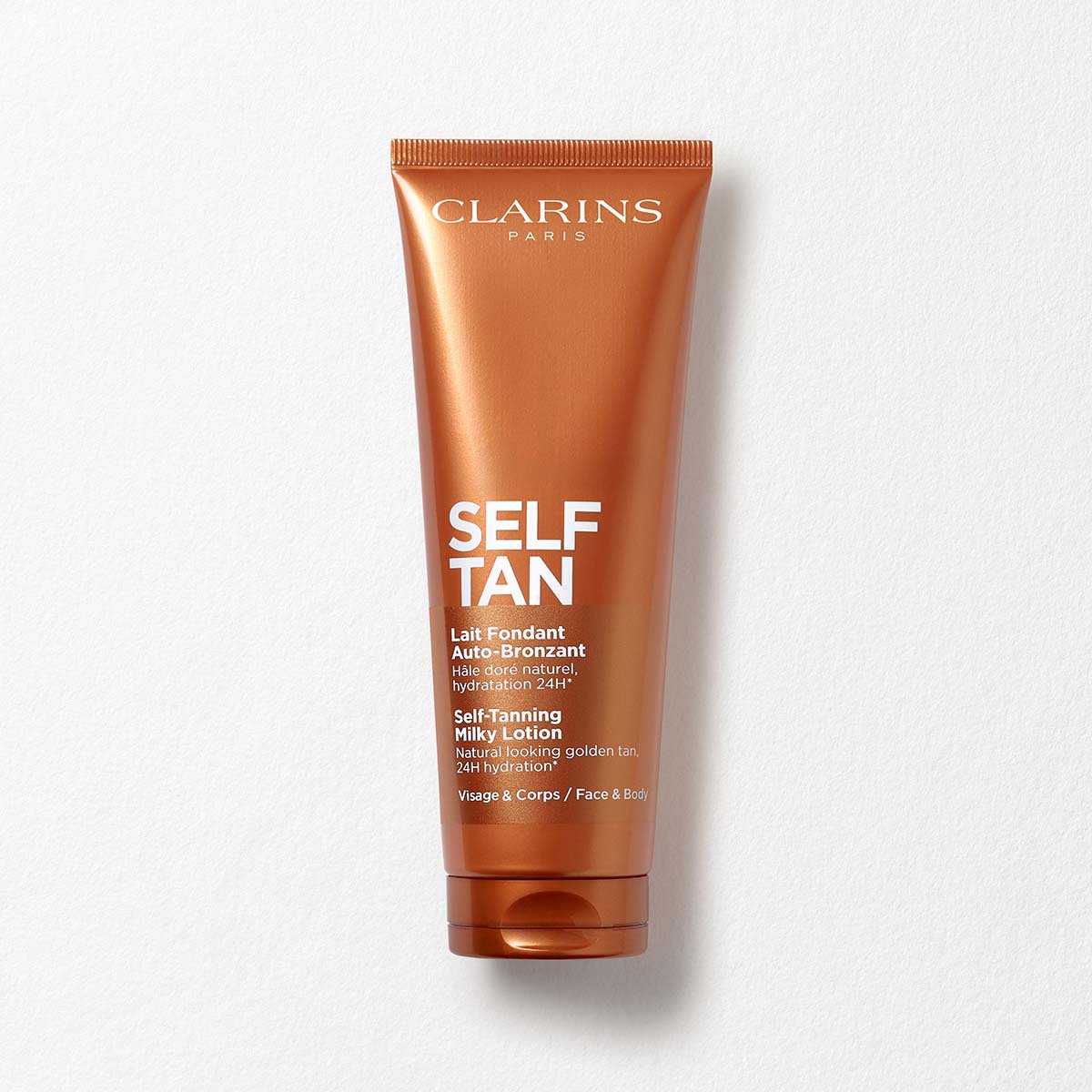 Clarins Self-tanning Milky Lotion Face + Body Tanner