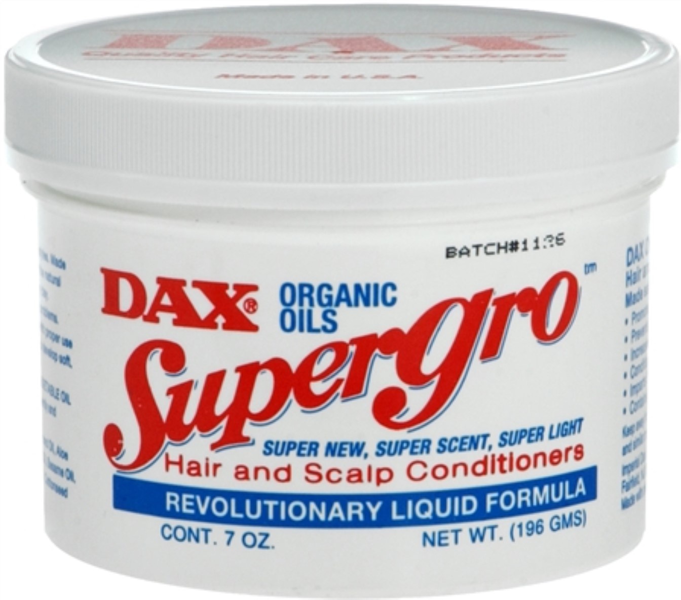 DAX Super Gro Hair And Scalp Conditioner