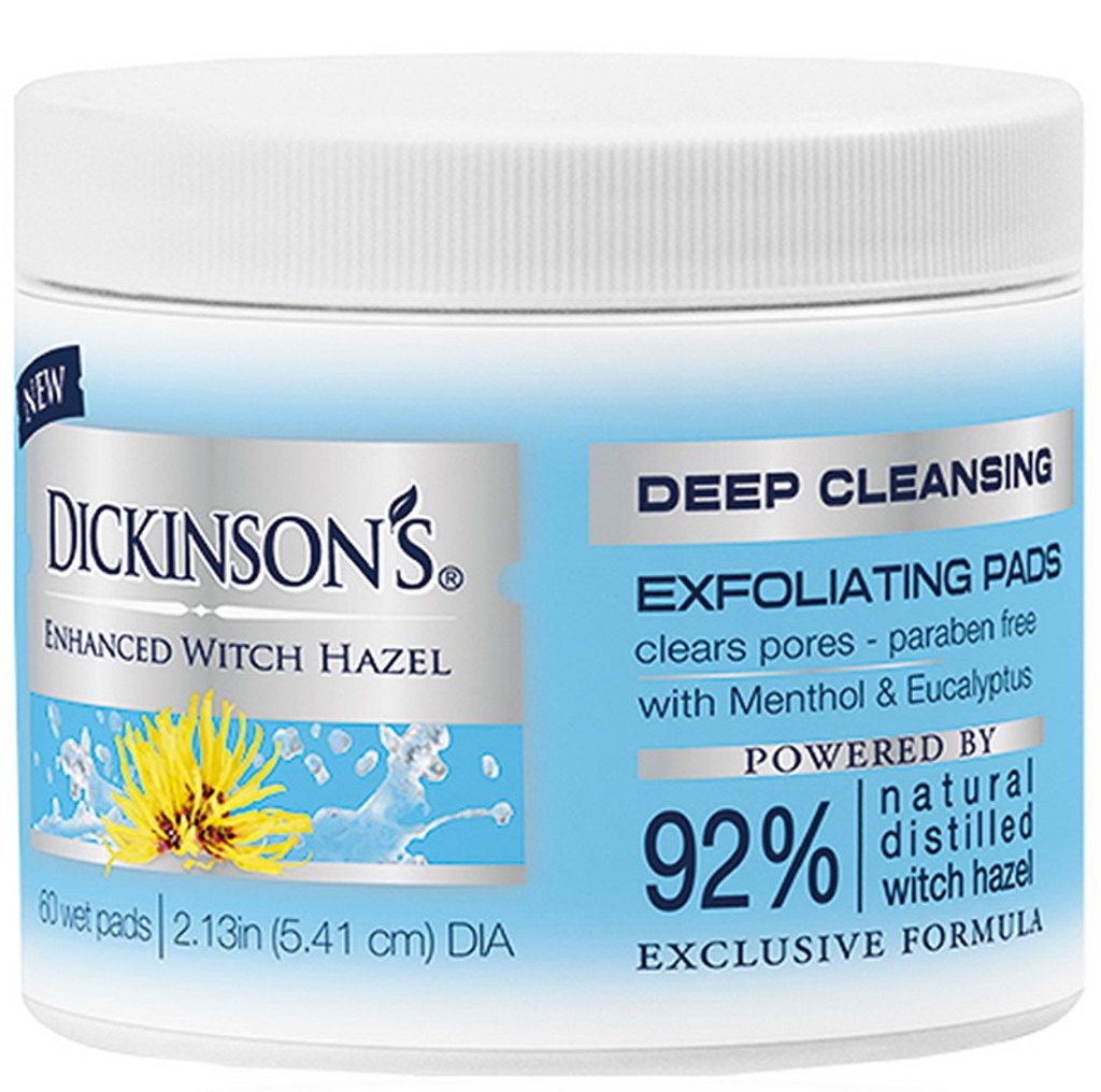 Dickinson’s Dickinson's Enhanced Witch Hazel Deep Cleansing Exfoliating Pads