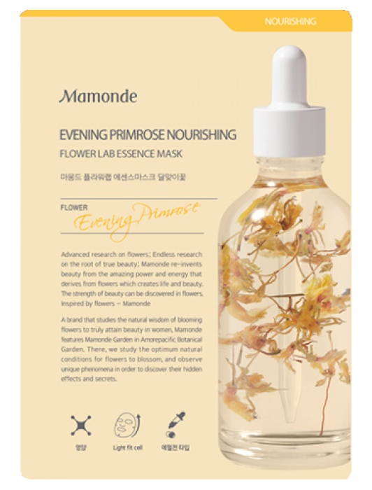 Mamonde Evening Primrose Nourishing Flower Lab Essence Mask