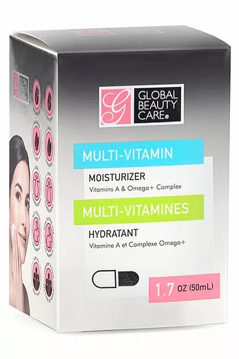 Global Beauty Care Multi-Vitamin Skin Cream - Vitamins A & Omega+ Complex