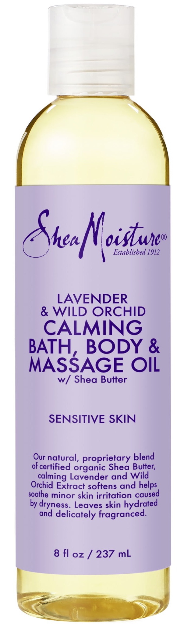 SheaMoisture Lavender & Wild Orchid Calming Bath, Body, & Massage Oil