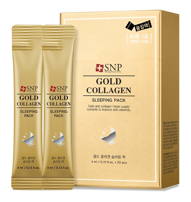 SNP Gold Collagen Sleeping Pack