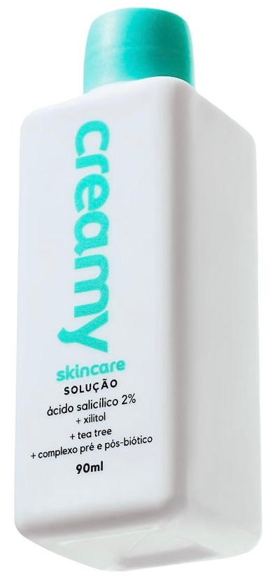 Creamy Skincare Tônica Antiacne Esfoliante Ácido Salicílico