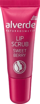 alverde Lip Scrub Sweet Berry