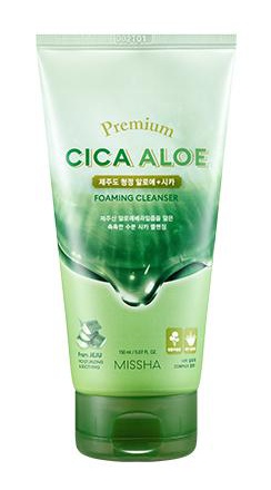 Missha Premium Cica Aloe Foaming Cleanser
