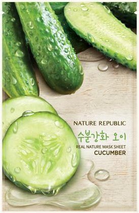 Nature Republic Real Nature Mask Sheet Cucumber