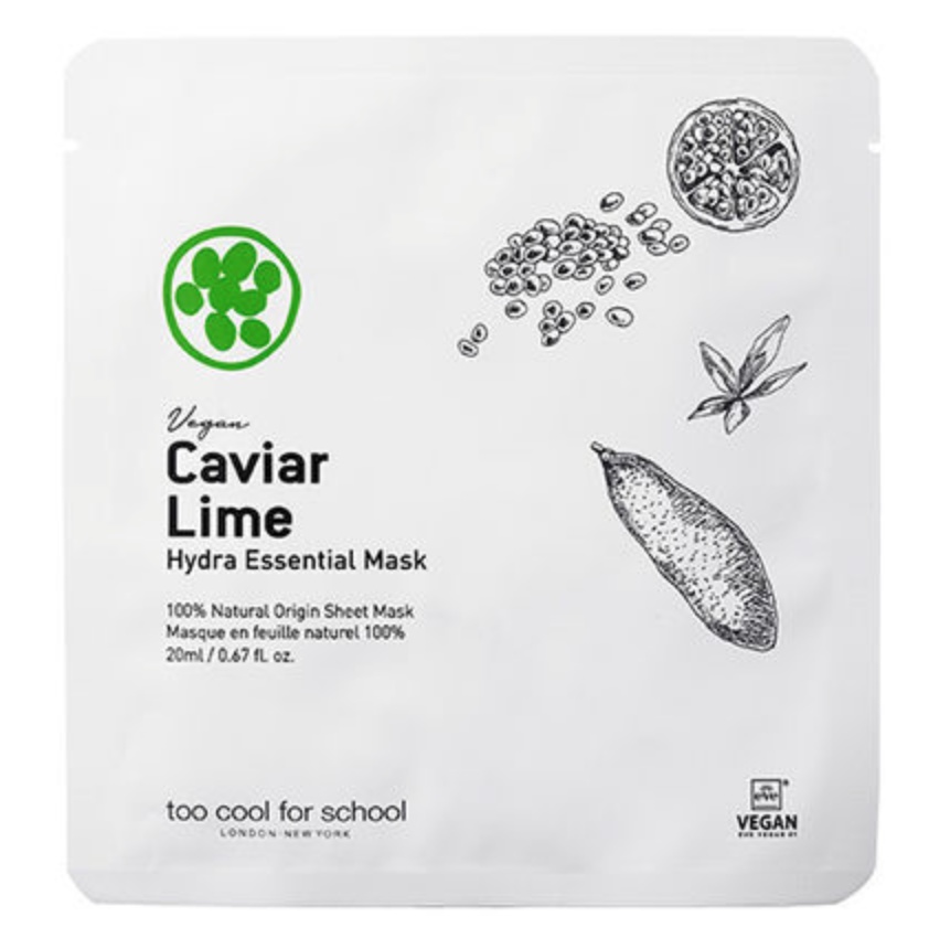 Too Cool For School Caviar Lime Hydra Essential Mask