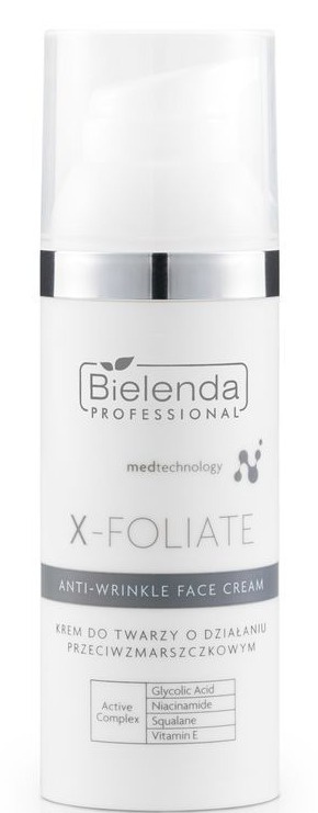 Bielenda Professional X-Foliate Anti-Wrinkle Face Cream